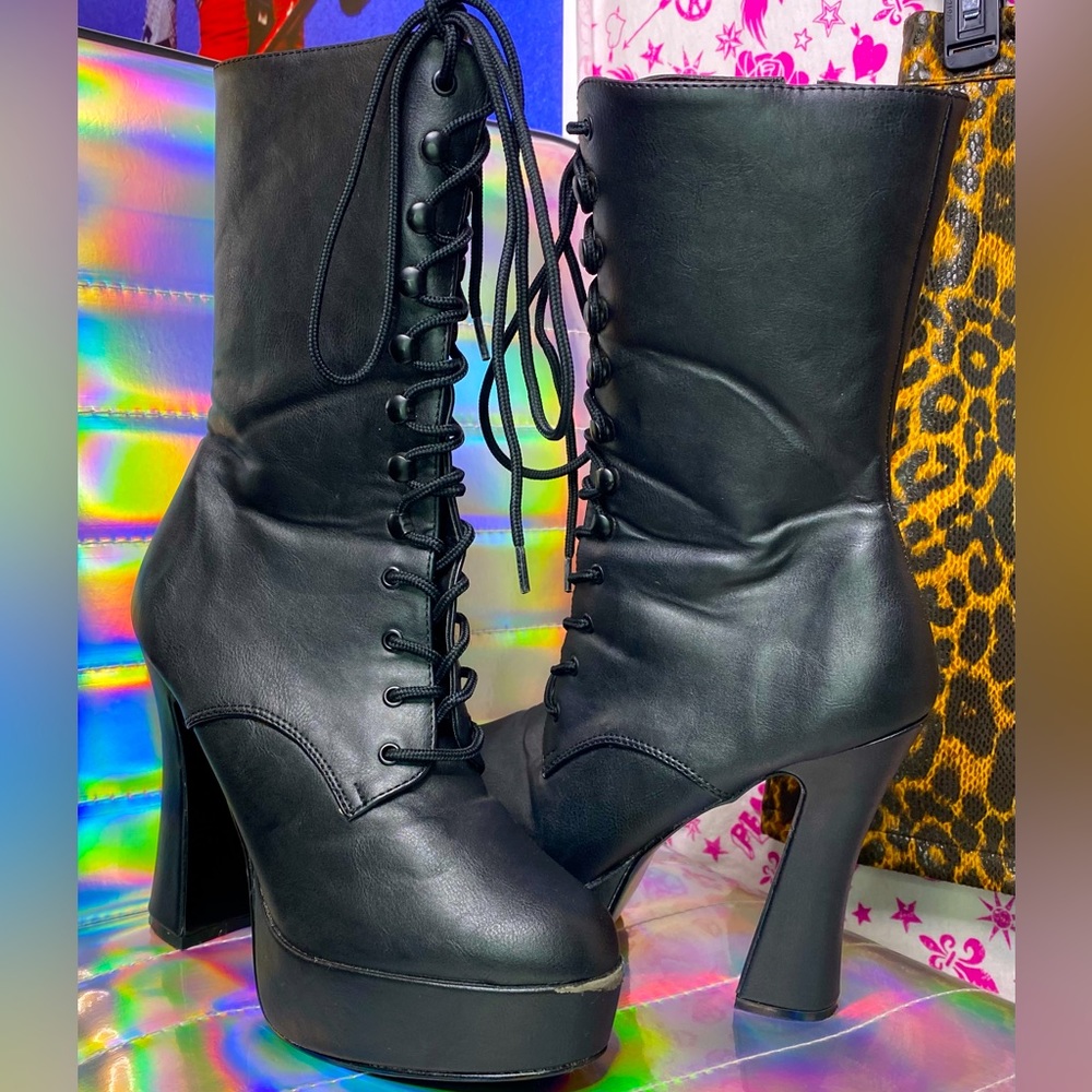 ELECTRA-1020 Pleaser ankle boots size 8